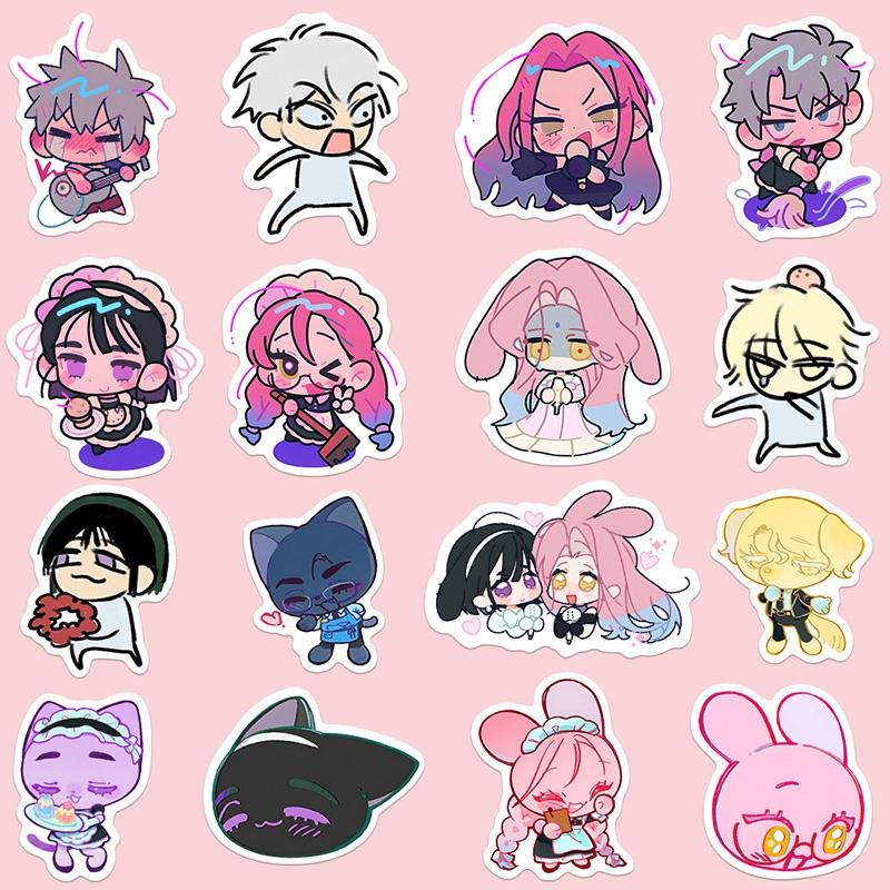 Alien Stage Anime Merch Ivan & Till Peluche Pendentif Mizi Sua Luka Hyuna Porte-clés Personnage Accessoires Collection Fans Cadeau