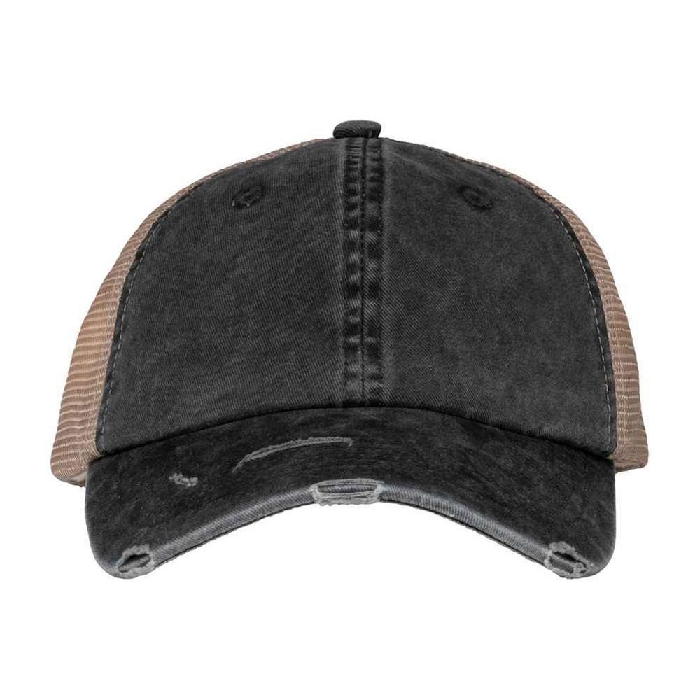 Native Spirit Unisex Adult Destroy Washed Trucker Cap