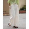 Women's Pleated Straight-Leg Casual Pants