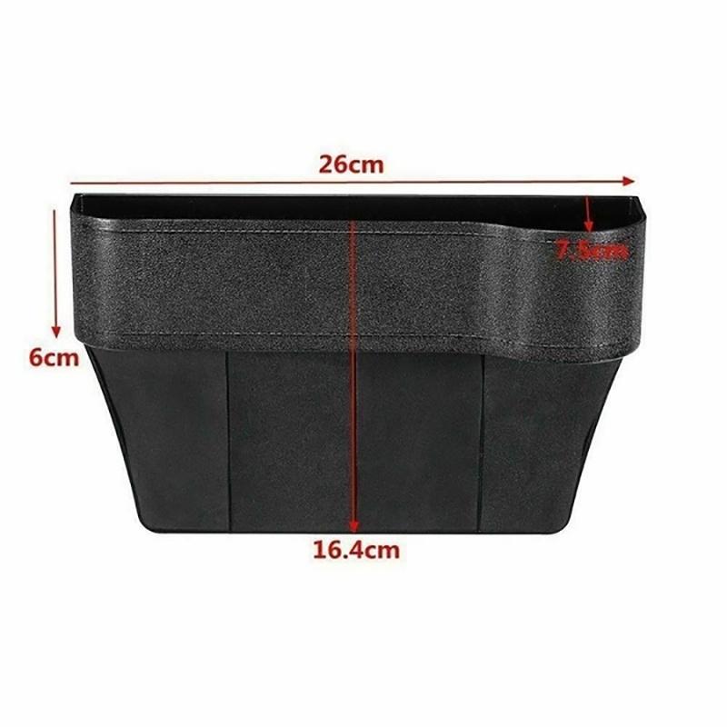 1ks / 2ks Box na autosedačku Štěrbinový úložný box Držák na pohár Organizér Auto Gap Pocket