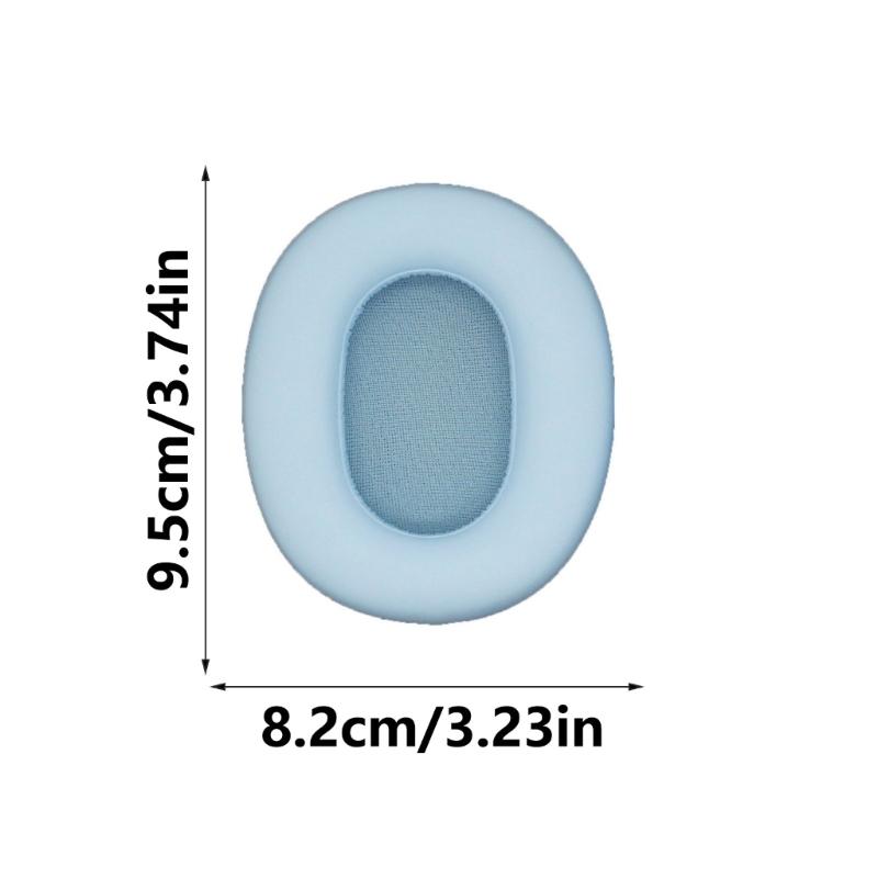1 Pair Replacement Ear Pad Cushions for W830NB Noise Cancelling Wireless Bluetooth-compatible Headphone Earpads