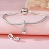 Bead Charms Copper Charm Bead Charms Authentic Pink Tea Cup Claw Print Pendant Bead Charms Compatible With Bracelets Jewellery Diy Women Gift Accessor