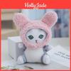 Adorable Bunny Ear Plush Toy Keychain Cute Cat Stuffed Animal Doll For Bags