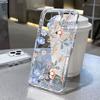 Phone Cases For IPhone 17 Pro Max Case IPhone 15 Pro Max 11 14 13 12 16 Plus 16E 17Air Fundas Flower Shockproof Soft Clear Cover