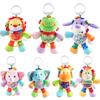 Animal Baby Rattle Plush Kids Gift Toys for Children