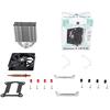 Thermalright AssassinX 120 Refined SE CPU Air Cooler, 4 Hot Pipes, TL-C 12C PWM Quiet Fan with S-FDB Bearings, AMD AM4/AM5, Intel LGA1700/1150/1151/12