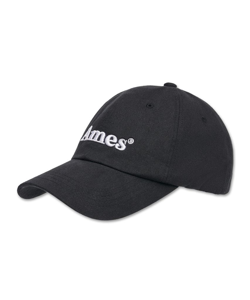 AMES-WORLDWIDE Basic Logo Ball Cap Black