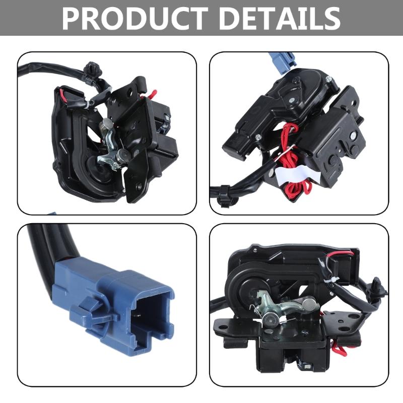 Auto Accessories Replacement Tailgate Door Lock Actuator Liftgate Trunk Lock Actuator for 10-15 69350-47042 69350-47020