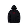 Li Ning Casual Knitted Loose Pullover Hoodie Unisex Hoodies Black AWDQ646-3