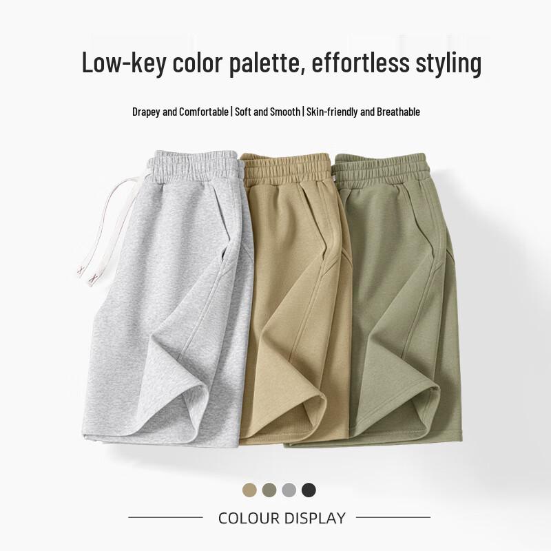 JEEP SPIRIT Men's Casual Loose Fit Summer Shorts
