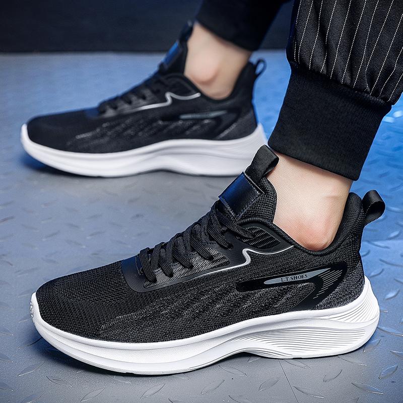2025 New Breathable Speed Running Shoes Men Marathon Sports Casual Sports Shoes Light Men Outdoor Jump Rope Fitness Big Size 50