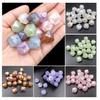 Acrylic Cube Beads Multi-section Beaded Material Necklace Earring Making 10pcs Luminous DIY Jewelry Fine Shimmer Fashion Accessories