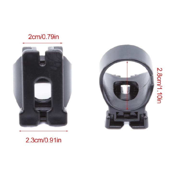 5Pcs Diving Pipe Shelf Brackets Snorkel Keeper Clip Snorkel Clip Replacement Set