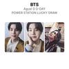 BTS Agust D D-DAY POWER STATION LUCKY DRAW Official Photocard