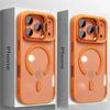 Luxury For Magsafe Magnetic Clear Phone Case For iPhone 17 Air 16 15 14 Plus 13 12 17 Pro Max Stand Glass Lens Protector Cover