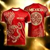 2026 Summer England Football Style Sports Men's T-Shirt Fashion Print Casual Women Short Sleeve Men's Sports Tee Shirt