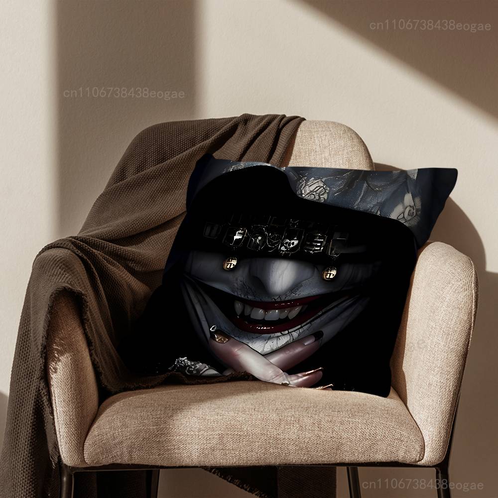 Gothic Satan Witch  Throw Pillow Case For 45*45cm,55*55cm,30*30cm For Home Bedroom Decoration And Protector
