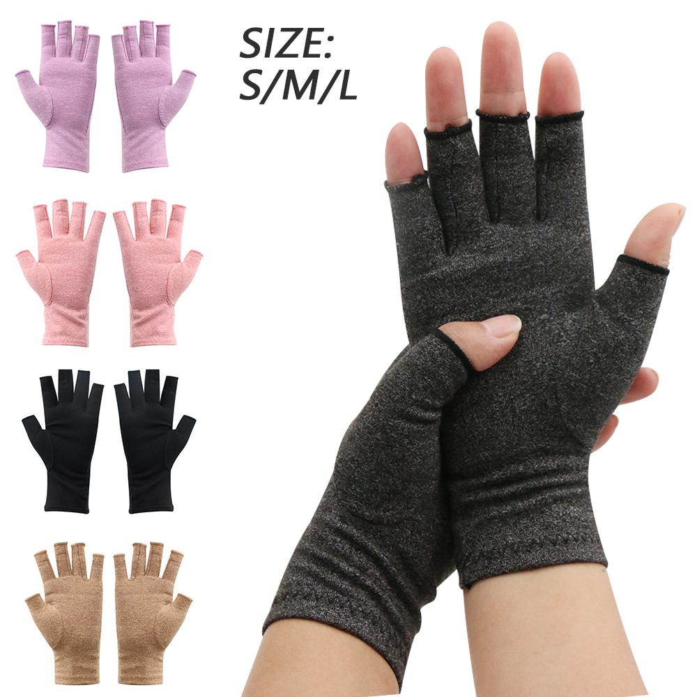 1 Pair Compression Gloves Wrist Support Joint Pain Relief Hand Brace Women Men Therapy Wristband Compression Gloves