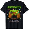 First Day of Kindergarten T Shirt for Kids Unisex Cotton Short Sleeve Round Neck Soft Breathable Back To School Top