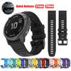22mm 26mm Silicone Strap For Garmin Instinct 3 2X Solar Band Fenix E 8 7 7X 6X 6 Pro/Quatix 7 6 5 3/Enduro 3 2 QuickFit Bracelet