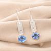 Tanzanite Gemstone 925 Sterling Silver Statement Jewelry Handmade Earrings 1.9" EE-168-11