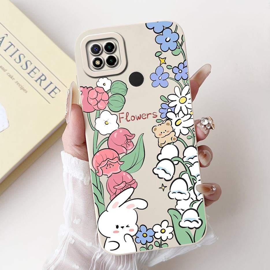 For Xiaomi Redmi 9C Case Cute Panda Cartoon Cover Shockproof Soft TPU Phone Case For Xiaomi Redmi 9C NFC Redmi9C Back Cover Bags