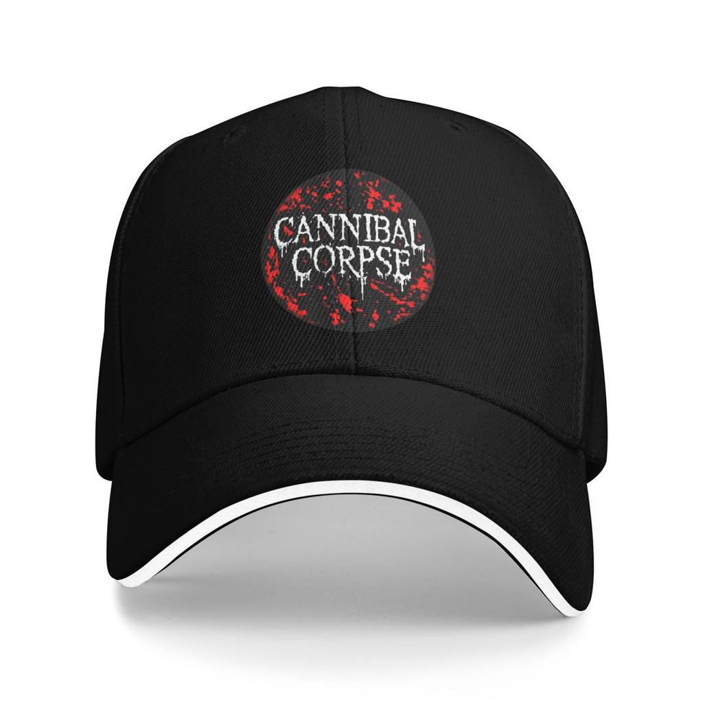 Cannibal Corpse Death Metal Band Baseball Caps Snapback Baseball Hats Breathable Casual Casquette Outdoor for Men And Women