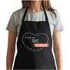 Tablier de cuisine - Tante Irremplaçable Femme - Noir - Coton - Impression bretonne