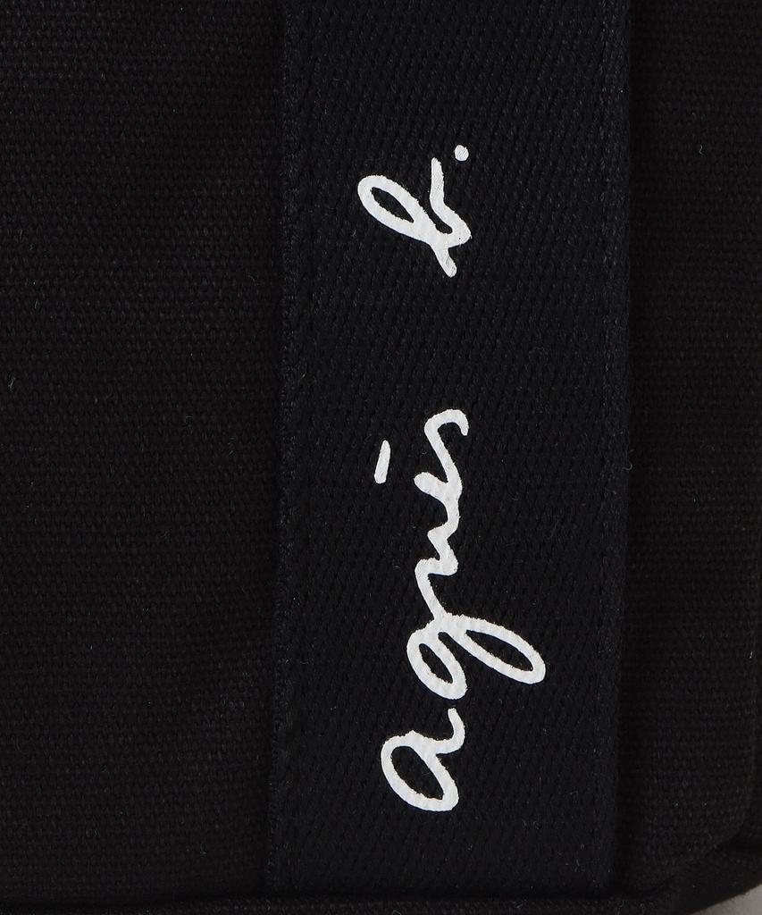 Tote Web Free [agnes B.] Bag, Exclusive, SAS22-01, Women's, Size, Black.