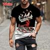 T-shirt Homme Rock Band 3d Judas Priest Imprimé T-shirt Homme Femme Mode Manches Courtes T-shirt Hip Hop Hauts T-shirts Heavy Metal T-shirt