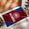 Alfombra de Terciopelo de Cristal Montreal Canadiens Suave AntideslizanteAlfombrilla Antideslizante Cómoda Decoración Hogar Sala de Estar Dormitorio Alfombra