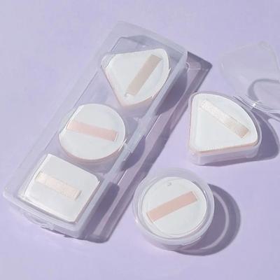 Superweiches Luftpolster-Puderquaste Tragbarer Doppeltnutzungs-Leichter Make-up-Schwamm mit Aufbewahrungsbox Trockene und Nasse Anwendung Foundation-Puderquaste