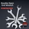 New 6-32mm Open End Wrench Dual Head CR-V Combination Wrench Set Hex Nuts Hex Spanner Wrench