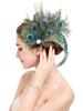 1PC Hair Pin Peacock Feathery Hair Clip Cute Retro Carnival Party Hairpin Costume Beautiful Decor Hair Clip for Party Wedding Performance Retro Decor