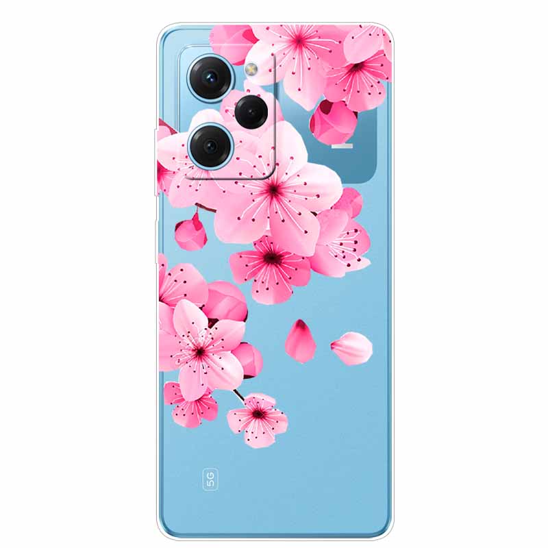 For POCO X5 Pro 5G Case Clear TPU Silicone Soft Phone Covers for Xiaomi Poco X5 5G Cases Poco X 5 Pro Transparent Capas PocoX5