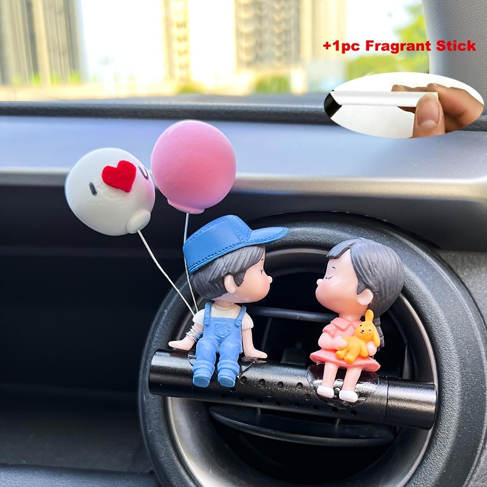 Auto Parts Car Interior Accessories Lovers Car Decoration Creative Car Air Outlet Decoration Cartoon Couple Car Perfume Car Fragrance Ointment
