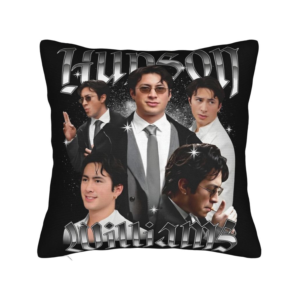Hudson Williams Pillowcase Doublesided Printing Polyester Cushion Cover Gift Pillow Case Cover Bedroom Square Cm