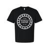 Vintage Motorcycle Custom Gear Circle Graphic T Shirt For Unisex Casual Wear Eve