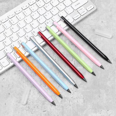 Gift Multi-color Metal Penholder Not Dirty No Ink Unlimited Writing HB Eternal Pencil Inkless Pen