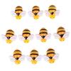 10Pcs Flat Back Resin Cabochon Bee Diy Flatback Scrapbooking Embellishment Craft