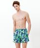 Dillaispul Cali Hibiscus Swim Trunks - Evergreen