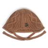 Universal Chemistry Twist Knit Brown Bonnet Hat Balaclava