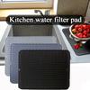 Resistant Wave Draining Pad Non-slip Table Mat Heat Insulation Pad Silicone Drying Mat Placemat