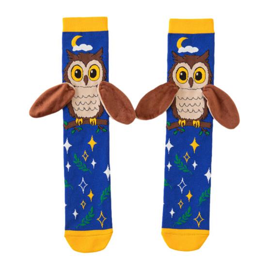 Kids Colorful Animal Socks Cute Animal Over the Knee Socks with 3D Ears Funny Knee