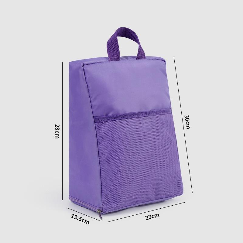 Durable Travel Organizer For Portable Shoe Storage Bag Wide Opening Design Shoes Clothes Space-Saving Essential
