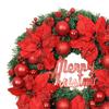 Christmas Door Wreath 11.8'' Ball Ornament Decoration for Home