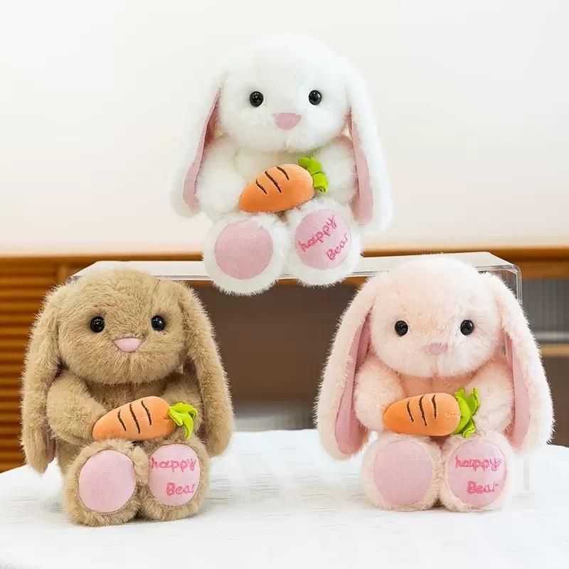Plush Bunny Toy With Pp Cotton Filling Perfect For Kids And Collectors