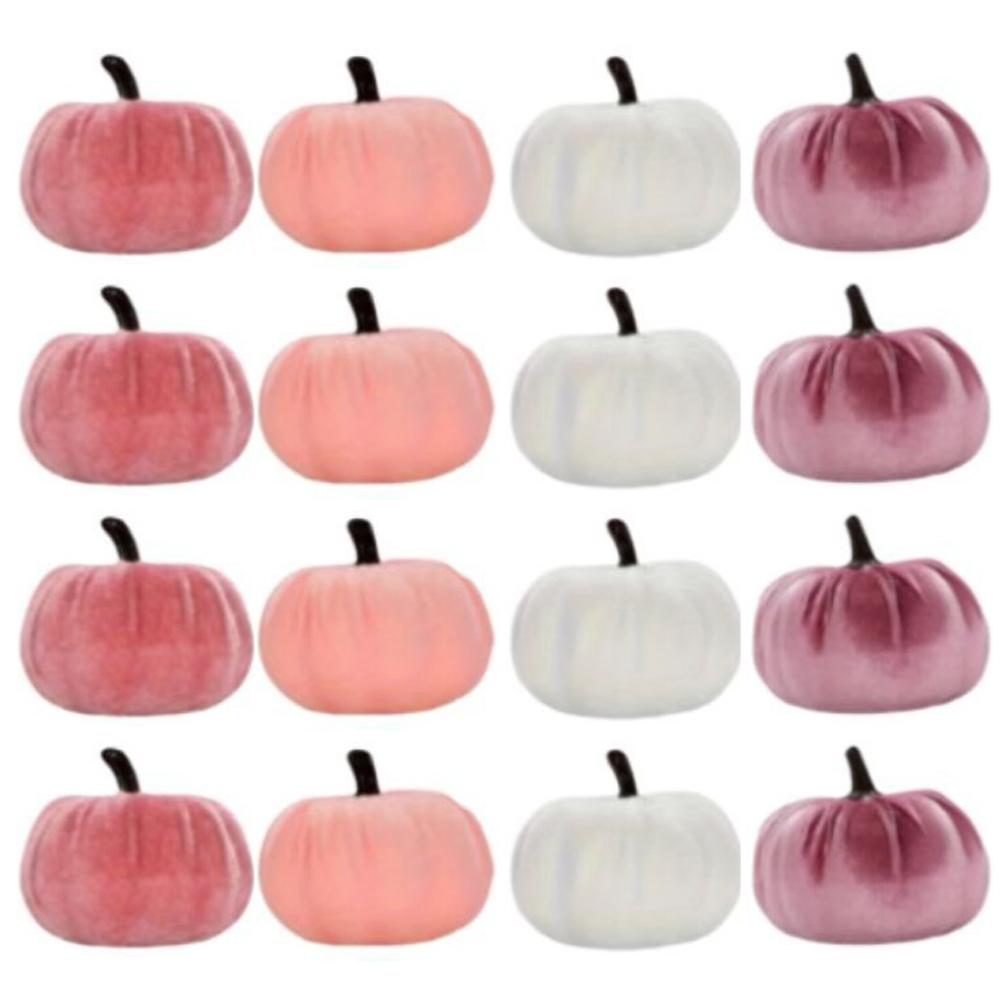Velvet Pumpkin Decoration Autumn Decor Fall Decor Halloween Props Multiple Sizes Pumpkins Autumn Harvest Celebrations