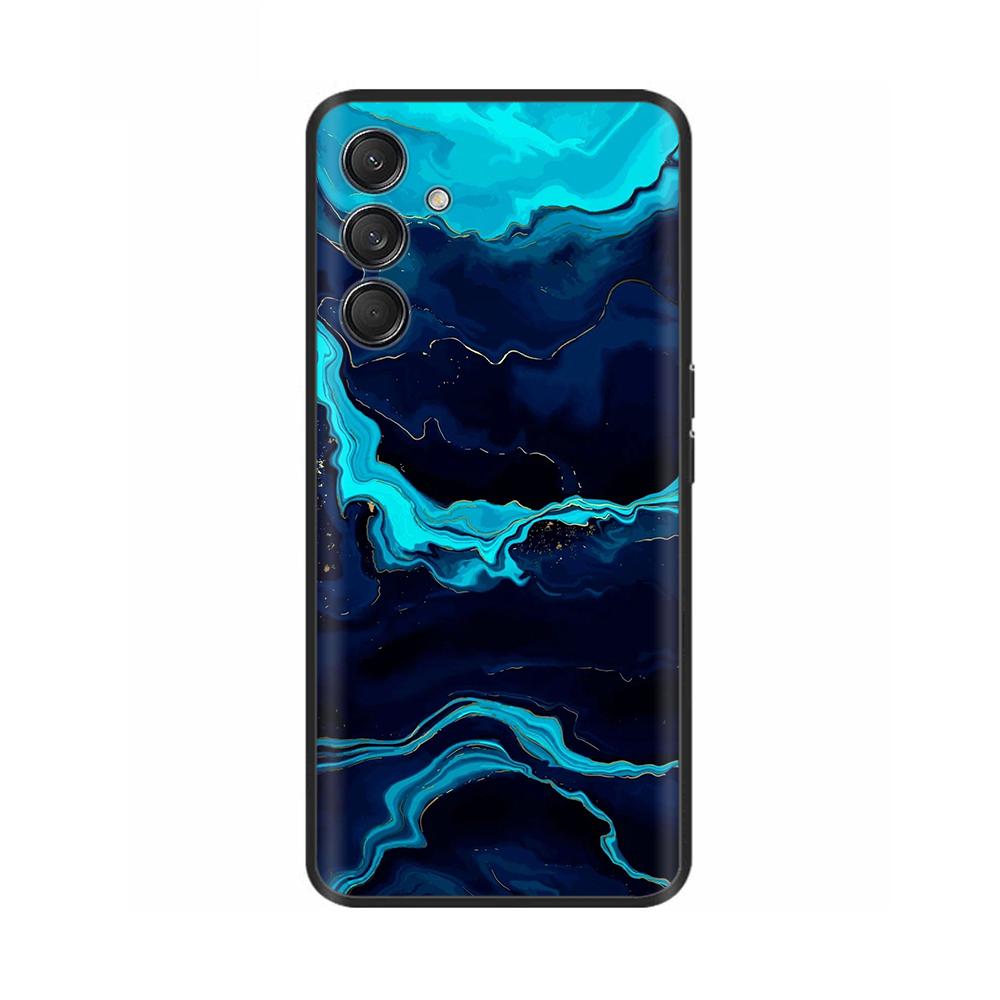 Case For Samsung Galaxy M15 M55 F15 5G Soft Silicone Back Cover For Samsung M15 SM-M156B M556B Phone Protective Shell Cases Para