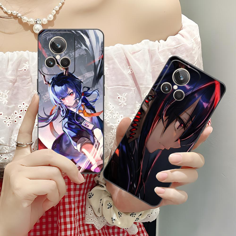 Arknights Chen Matte TPU Mobile Phone Case for Realme 15 14 13 12 11 10 9 Pro Plus T i Lite 5G Colorful Printing Cover